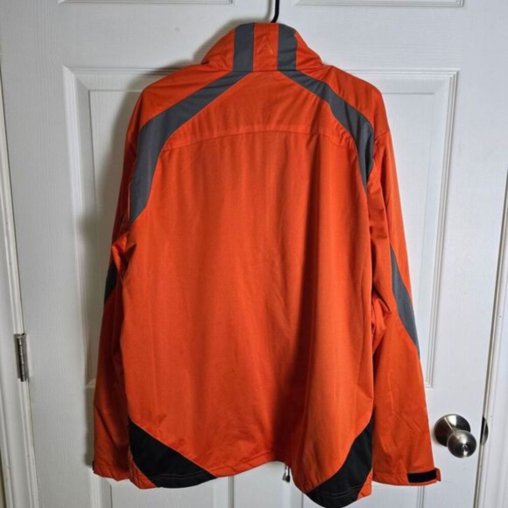 Cleveland Browns Antigua Windbreaker-Orange-Men's L‎ - Picture 6 of 9